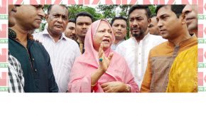 কনফারেন্স শেষে দেশে ফিরলেন মওদুদ আহমদের সহধর্মিণী হাসনা মওদুদ