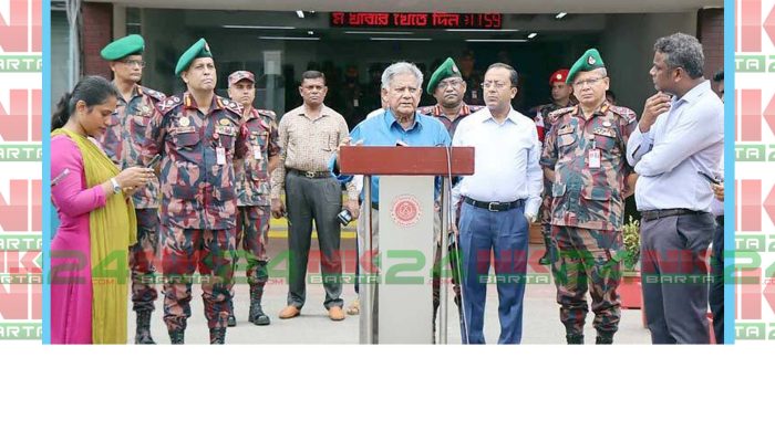 সীমান্তে বিজিবির পিঠ দেখানোর দিন শেষ: পিলখানায় স্বরাষ্ট্র উপদেষ্টা